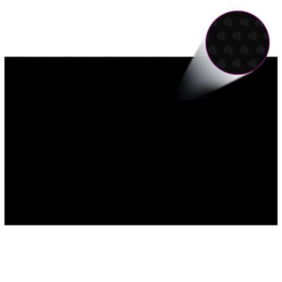vidaXL Uima-altaan suoja musta 260x160 cm PE