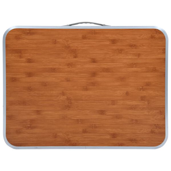 vidaXL Kokoontaitettava retkip&ouml;yt&auml; alumiini 60x45 cm