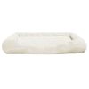 vidaXL Koiran s&auml;nky tyynyill&auml; beige 115x100x20 cm Oxford kangas