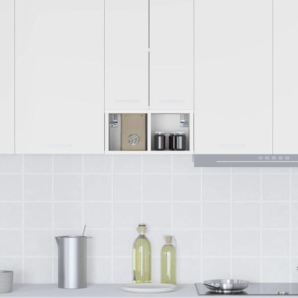 vidaXL Henkarikaappi Valkoinen 20 x 29,5 x 40 cm Tekninen puu