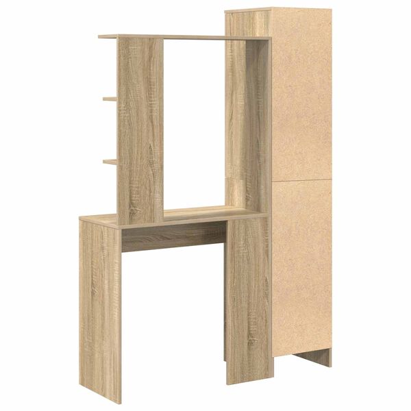 vidaXL Pöytä 2 pcs Sonoman tammi