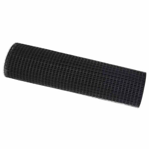 vidaXL Hitsattu lankaa Harmaa 0.8 x 25 m Teräs