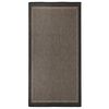 vidaXL Ulkomatto Flatweave 100x200 cm tummanruskea