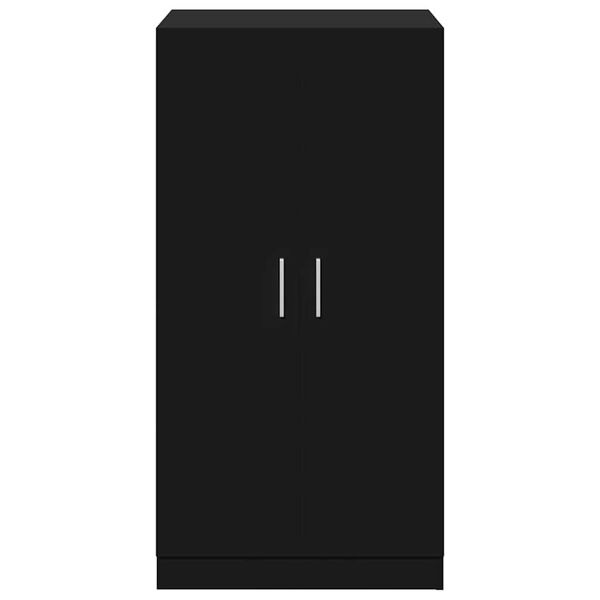vidaXL Kenk&auml;kaappi musta 55x35x108 cm suunniteltu puu