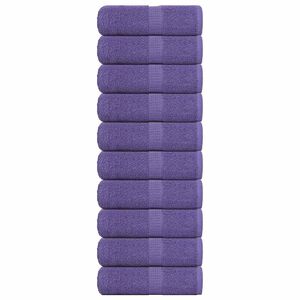 vidaXL Pesupyyhkeet FROGN 10 kpl violetti 30x30 cm 360 gsm