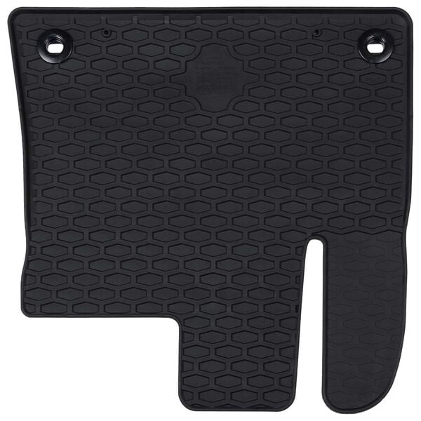 vidaXL Auton matto 4 pcs Musta Kumi