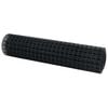 vidaXL Euroaita 1,2 x 25 m PVC-pintainen rauta Harmaa