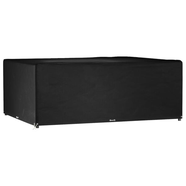 vidaXL Puutarhakalustesuoja 16 purjerengasta 300x250x90 cm suorakaide