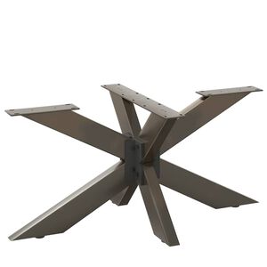 vidaXL Sohvap&ouml;yd&auml;n jalka h&auml;m&auml;h&auml;kinmuotoinen musta 98x58x(42-43) cm ter&auml;s