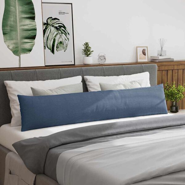 vidaXL Sohvatyynyt 2 pcs Sininen 200 x 40 cm Korduroikangas