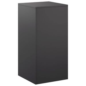 vidaXL Kasviteline Musta 40 x 40 x 80 cm Ter&auml;s