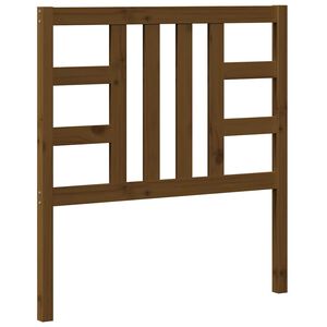 vidaXL S&auml;ngynp&auml;&auml;ty hunajanruskea 96x4x100 cm t&auml;ysi m&auml;nty