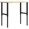 vidaXL Ty&ouml;penkki 100x60x(71,5-98) cm t&auml;ysi tammi