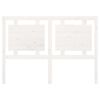 vidaXL S&auml;ngynp&auml;&auml;ty valkoinen 140,5x4x100 cm t&auml;ysi m&auml;nty