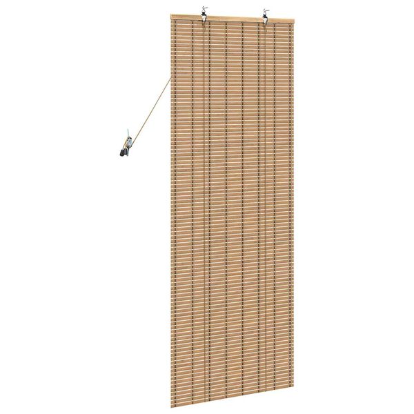 vidaXL Rullaverho verhoilla Luonto 60 x 160 cm Bambu