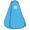 vidaXL Pop-up Suihkuteltta sininen