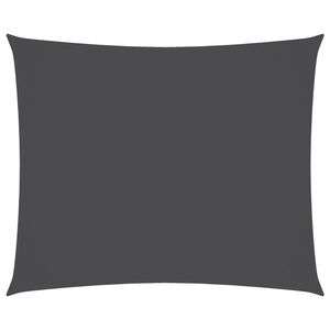 vidaXL Aurinkopurje Oxford-kangas suorakaide 4x5 m antrasiitti