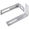 vidaXL Antikallistuskiinnike 2 pcs Hopea 74,5 x 15 x 32 mm Rauta