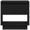 vidaXL Y&ouml;p&ouml;yt&auml; 2 pcs Musta tammi. 45 x 34 x 44 cm Tekninen puu
