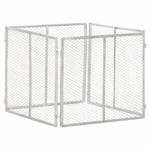 vidaXL Puutarhakomposti 85x85x70 cm galvanoitu rauta