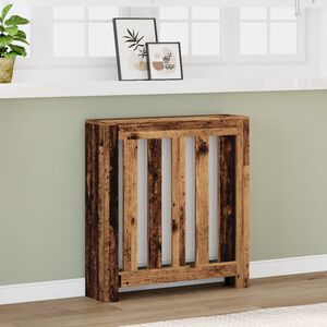 vidaXL L&auml;mp&ouml;patterin suoja vanha puu 78x20x82 cm tekninen puu