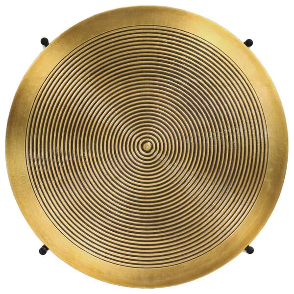 vidaXL P&ouml;yt&auml;sarja 2 kpl messinkipinnoitettu MDF