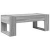 vidaXL Sohvap&ouml;yt&auml; Harmaa Sonoma 110 x 50 x 41 cm Tekninen puu
