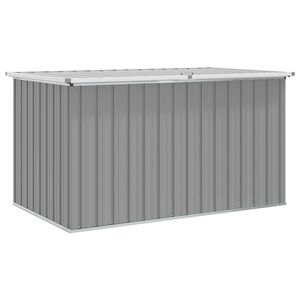 vidaXL Puutarhan varastoarkku harmaa 171x99x93 cm