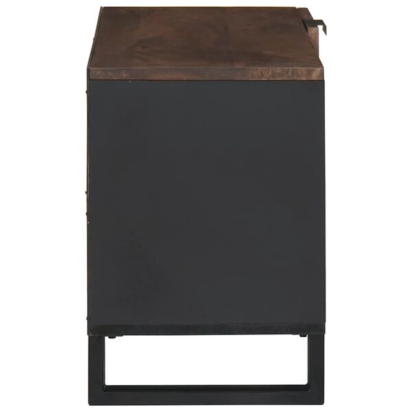 vidaXL TV-yksik&ouml;t p&auml;hkin&auml;puu 80 x 33 x 46 cm Tekninen puu