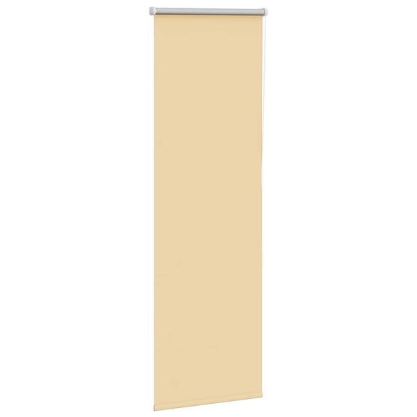 vidaXL Rullaverho Blackout Beige 50x150 cm Kankaan leveys 45,7 cm