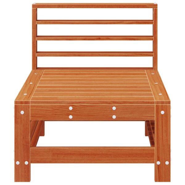 vidaXL Puutarhan Keskiosoita Massiivim&auml;nty Vahans&auml;vyinen Ruskea