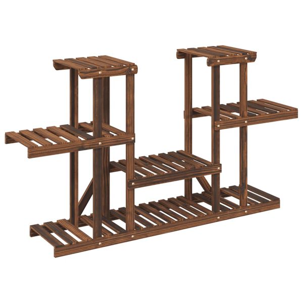 vidaXL Kukkateline 110x25x73 cm täysi kuusi