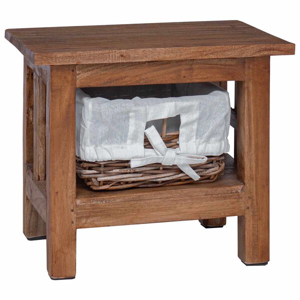 vidaXL Sivup&ouml;yt&auml; Ruskea T&auml;ysi Mahonki