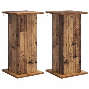 vidaXL Kasviteline 2 kpl Vanha puu 30,5 x 30 x 60,5 cm Tekninen puu