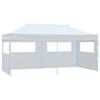 vidaXL Kokoontaitettava pop-up juhlateltta 3x6 m valkoinen