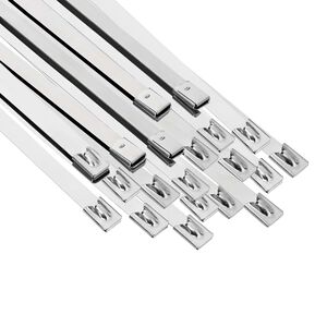 vidaXL Kaapelinsite 25 kpl 7,9 x 600 mm Hopea