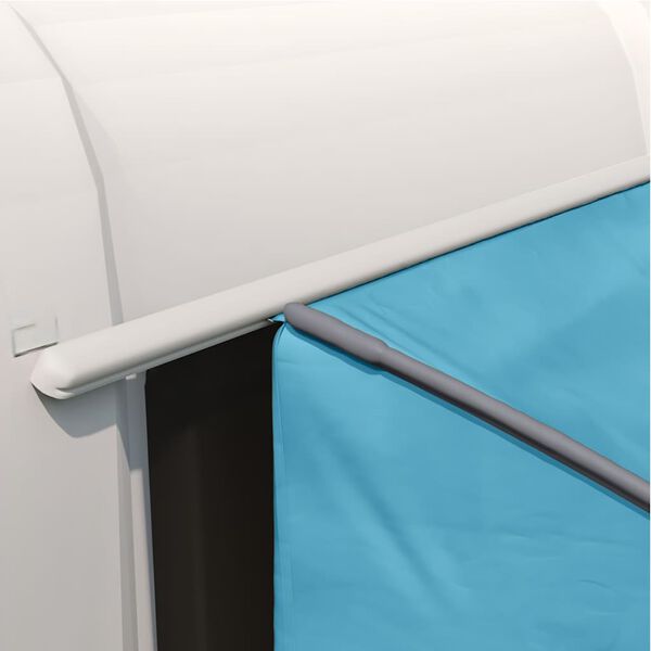 vidaXL Takaluukkuteltta katolla Sininen 194 x 180 x 210 cm taffeta