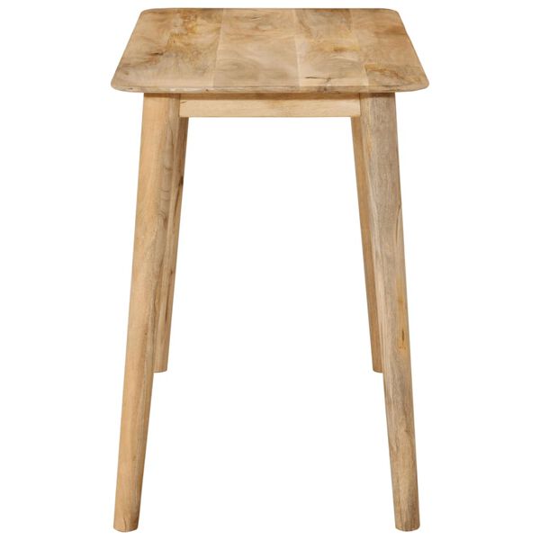 vidaXL Ruokapöytä 112x52x76 cm täysi mangopuu