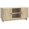 vidaXL TV-kaappi Sonoman tammi 102 x 34,5 x 50 cm Tekninen puu