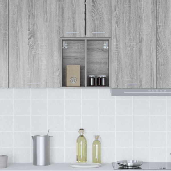 vidaXL Henkarikaappi Harmaa Sonoma 40 x 29,5 x 40 cm Tekninen puu