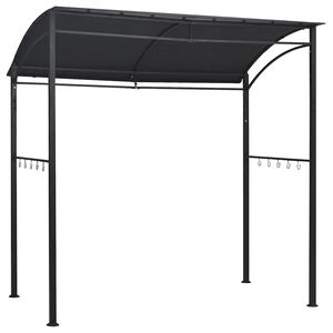 vidaXL BBQ-huvimaja 215x150x220 cm antrasiitti ter&auml;s