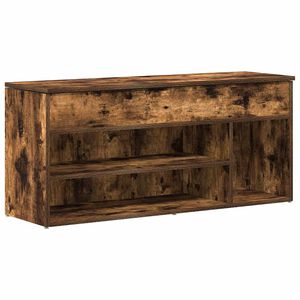 vidaXL Kenk&auml;penkki savutammi 102x30,5x45 cm tekninen puu