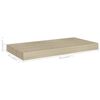 vidaXL Kelluva seinähylly tammi 50x23x3,8 cm MDF