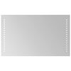 vidaXL Kylpyhuoneen LED-peili 30x50 cm