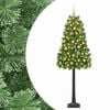 vidaXL Saranallinen tekojoulukuusi koristepalloilla 120 cm 150 LEDi&auml;