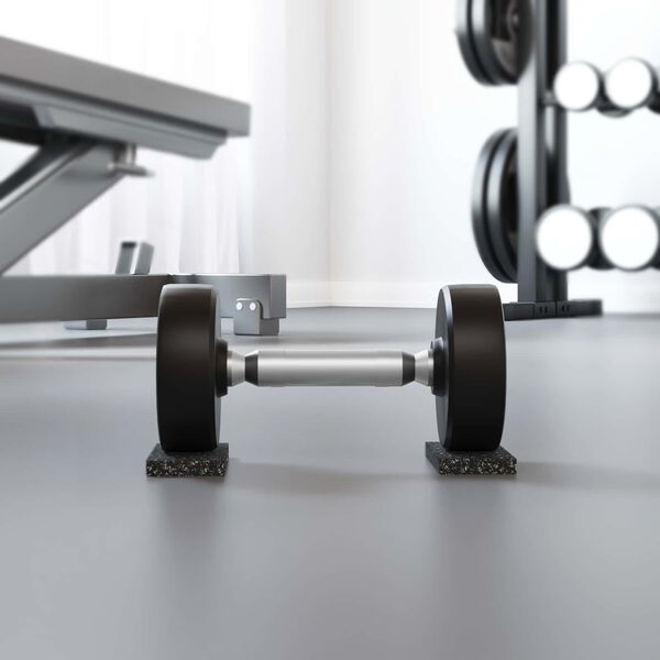 vidaXL Kumirullate Musta Kumi