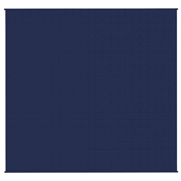 vidaXL Painopeitto sininen 220x235 cm 15 kg kangas