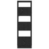 vidaXL Pyykkikaappi ovella Musta tammi. 50 x 68 x 162 cm Tekninen puu