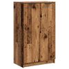 vidaXL Kirjahylly vanha puu 59x35x100,5 cm lastulevy