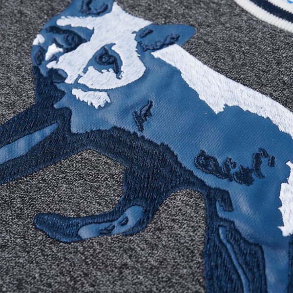 Lasten collegepaita meleerattu laivastonsininen 116